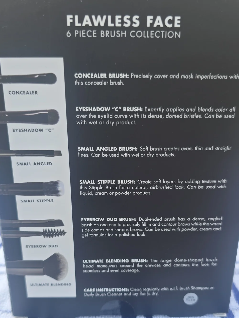 e.l.f. Brand Flawless Face 6-Piece Brush Collection